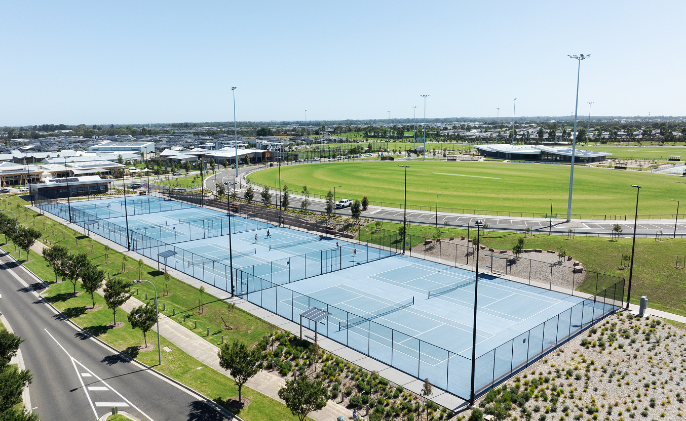 Tennis Courts at Eliston place